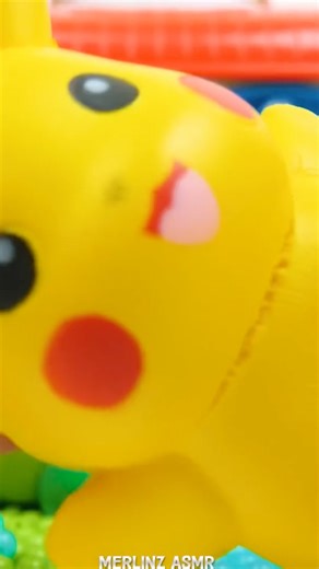 Satisfying Garage ASMR || Relaxixasmr | Relaxing Pikachu Toy & Car Crushing ASMR