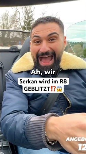 R8 test drive with Serkan escalates!