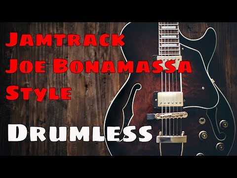Joe Bonamassa Style Jamtrack - d minor - drumless