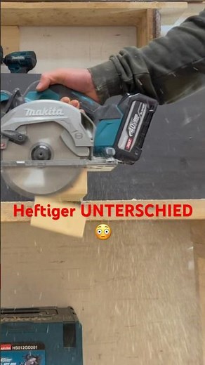 Makita Tabless Akku Test – Mehr Laufzeit oder Marketing? #makita40v #woodworking #makita
