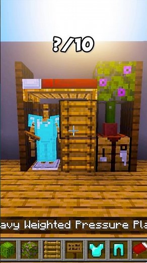 Simple Loft Bed in Minecraft 🛏️✨ #minecraft #shorts