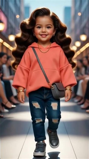 Cute Angel Fashion – Adorable Mini Model Runway Moments