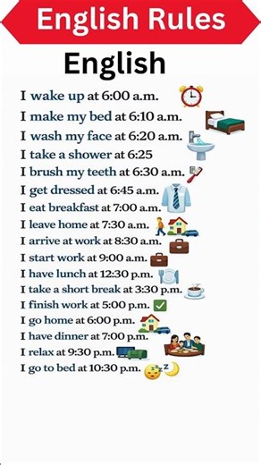 My Daily Routine in English – Morning to Night Schedule