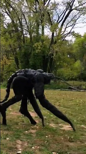 Cryptid Caught on Camera Unexplained 4-Legged Creature #spiritwalker #halloween #alien #4legged