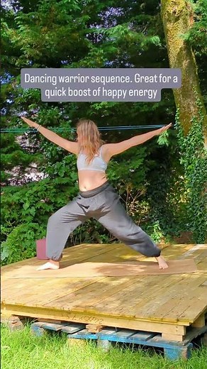 how to do dancing warrior sequence