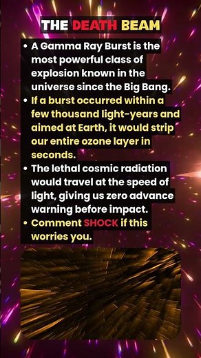 What if a gamma-ray burst hit Earth? - Facts with Neil