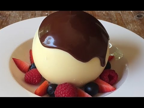 Chocolate bomb surprise dessert