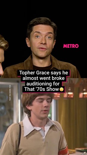 How Topher Grace get his breakout role as Eric in That '70s Show is so sweet 🥹