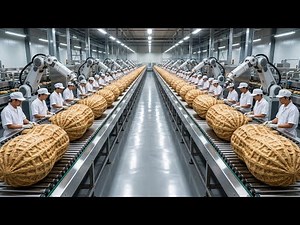 Inside a Modern Peanut Butter Factory: From Raw Peanuts to Crunchy Spread (Full Process)