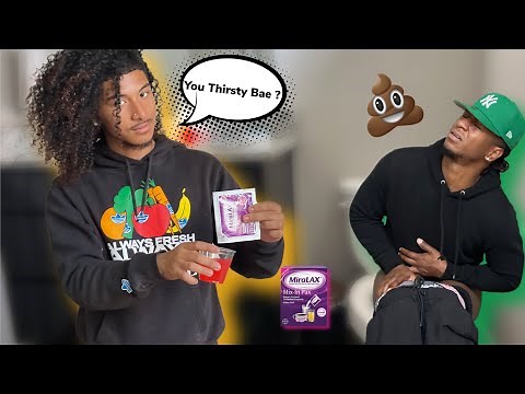 LAXATIVE PRANK ON BOYFRIEND! * EXTREMELY HILARIOUS**