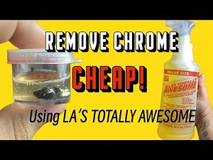 How to Remove Chrome from Model Parts – Easy!