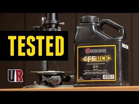 TESTED: Hodgdon CFE BLK