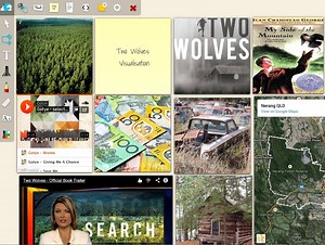 Two Wolves / On the Run Vision Board - Tristan Bancks