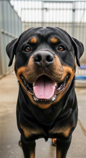 Angry Rottweiler barking sounds Watch this fierce guard dog in action #rottweiler #dogbark #pets