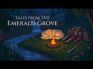 Relaxing Medieval Fantasy Music for Deep Focus & Calm | Tales from the Emerald Grove
