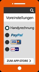 Bezahlen per Handyrechnung - So funktioniert's