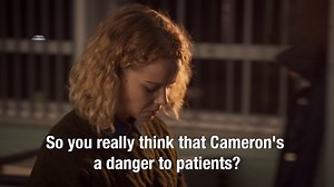 Chloe becomes suspicious after Bobby Edwards dies. Will Cameron be found out? | BBC Holby City