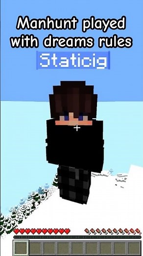 Minecraft Manhunt Played With Dreams Manhunt Guide! #minecraft #dream #shorts