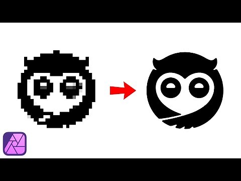 Transform Low-Res Graphic Into High-Res In Affinity Photo