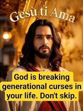 God is breaking generational curses in your life. Don't skip.