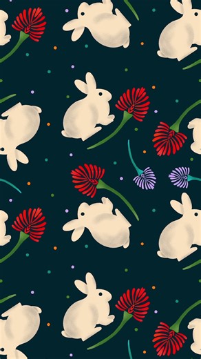 New Animal & Floral Pattern Collection | Whimsical Seamless Designs