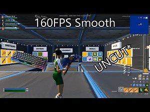 160FPS Smooth 👌 *UNCUT* FORTNITE + BEST SETTINGS In 2026!
