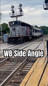 (WB Platform Angle) Federal Railroad Administration Train Thru Ramsey With NJT 4103 Leading!