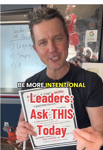Leaders, I LOVE this activity/question to kick off 2025. Great way to be more intentional and thoughtful about who you want to be as a leader this year. Ask this in a leadership meeting or coaching session to hear from others. Ask THESE 2 additional questions to go deeper and walk away with actionable items and commitments. Perfect for new or experienced leaders. Do THIS in your next leadership meeting or coaching session, then pass it on. Lead. Inspire. Achieve. Ignite it! 🚀🔥 ♻️ with other le
