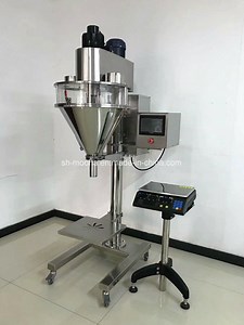 [Hot Item] Semi Auto Automatic Dry Powder Filling Machine with Screw Feeder / Manual Small Micro Doser Auger Filler Price
