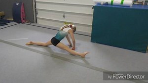 Where Lauren started and ended her splits today. No over splits. Just this simple circuit plus me rolling out her hip flexers with a lacrosse ball. Thanks so much to Dave Tilley at @shift_movementscience for all the help with her! | Swing Big