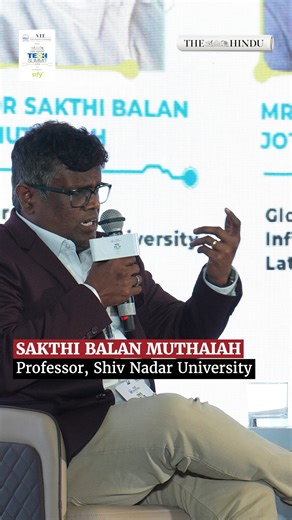 #Watch | Speaking on artificial intelligence, Sakthi Balan Muthaiah, Professor at Shiv Nadar University, at The Hindu Tech Summit2026, explains that AI models do not learn through logical progression like humans. He highlights the risks of assuming human-like understanding in AI, especially in areas like auditing and regulation, stressing the urgent need for greater public awareness about how AI truly learns and processes information. https://www.thehindu.com/sci-tech/technology/in-the-age-of-ai
