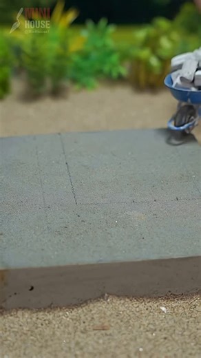 Building a 2-Story House with Micro Bricks_ #miniature #easyhouse #diy #craft | Mini Construction