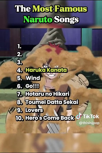 Top 10 Nostalgic Naruto Songs for Anime Fans