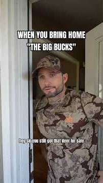 When You Bring Home Big Bucks