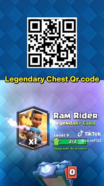 Clash Royale Legendary Chests QR Code Guide