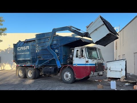 Wxll Amrep Octo Garbage Truck on Desert Recycle