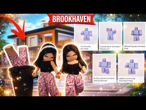 Brookhaven ALL Animation Codes 😱✨ (WORKING Codes You Didn’t Know!)#roblox #fyp #brookhaven#animation