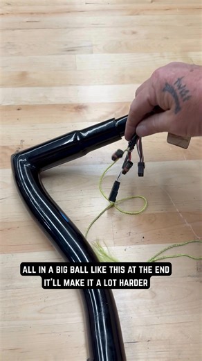 Handlebar Install Tech Tip! Running the wires in the bars is always a chore, here’s a few tips to make your life easier. #TechTip #JPCycles #JPC | J&P Cycles