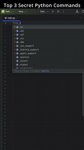 3 Secret Python Commands 🤫🐍