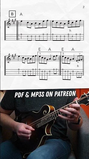 "Little Rabbit" Mandolin Lesson #shorts