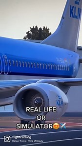 Real life or simulator 🧐✈️ #reallife #simulator #fly #klm #b737 #boeing #flightsim #flightsimmer #xplane #msfs #xplane11 #zibo #stream #fly #realops #schiphol #amsterdam | Pilot Jasonphilipp