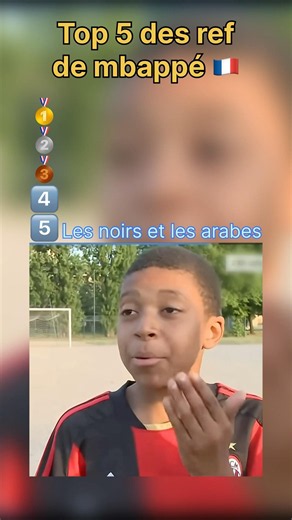 Top 5 des refs légendaires de Mbappé 🇫🇷