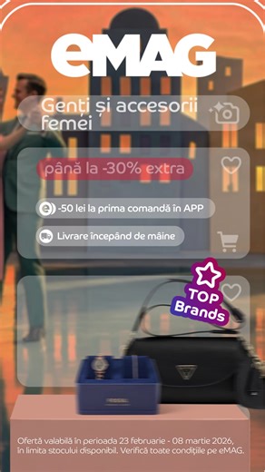 Găsești cadoul azi🎁, îl primești începând de mâine.📲 | eMAG