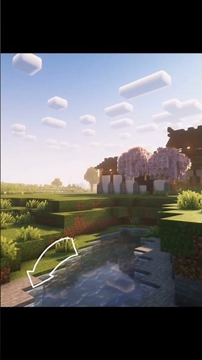 Minecraft: How to Build a Cozy Japanese Zen Home 🌸|#shorts