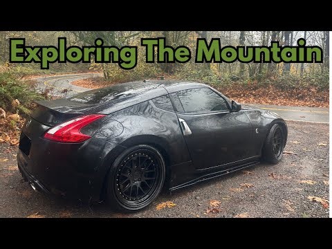 Nissan 370Z VS Wet Mountain Roads - RWD FUN (POV)