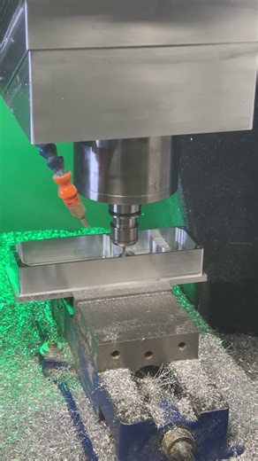CNC Milling Aluminum | Precision Machining in Action #cnc #cncmill #aluminum