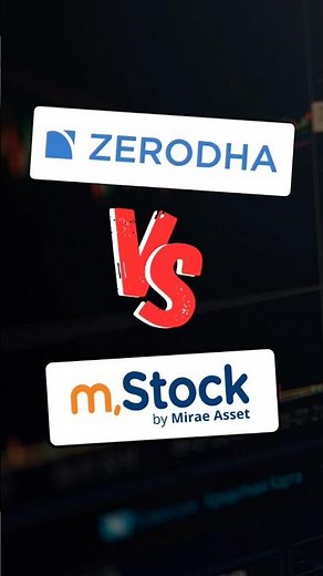 m Stock vs Zerodha Charges | m Stock vs Zerodha Comparison | Compare mStock and Zerodha