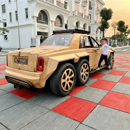 A Father’s Gift: The Ultimate Rolls-Royce 6×6 #fblifestyle #homemade #diy #rollsroyce | ND - Woodworking Art