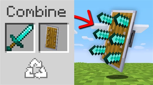 Minecraft, but you can combine any item