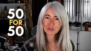 For Evelyn's 50th birthday she asked 50 composers to write 50 bars of music. In this video, Evelyn introduces and performs 'Bass-Dance' – a piece for an orchestral bass drum written by Olga Hans. | Dame Evelyn Glennie